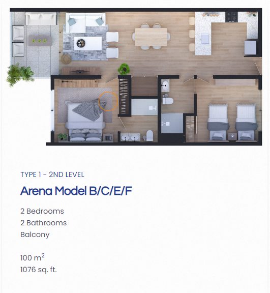 The Beach - Arena Apartments, Punta Cana, Dominican Republic