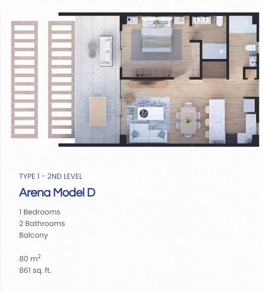 The Beach - Arena Apartments, Punta Cana, Dominican Republic