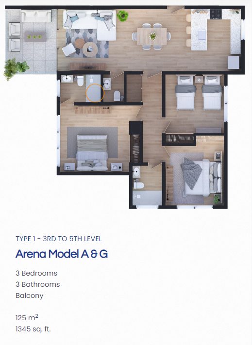 The Beach - Arena Apartments, Punta Cana, Dominican Republic