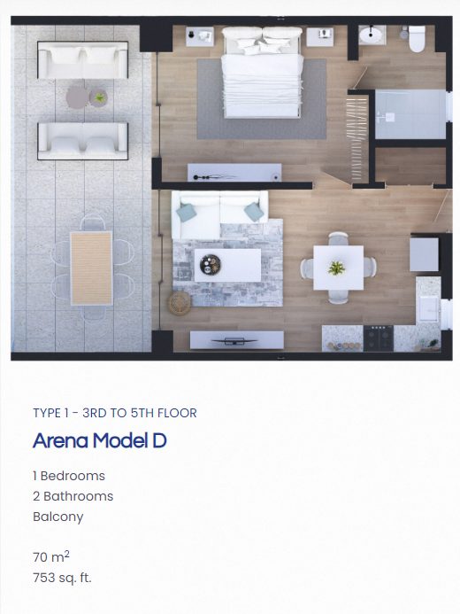 The Beach - Arena Apartments, Punta Cana, Dominican Republic